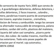 Vendo Carroceria de Yari 2005 - Img 57193032