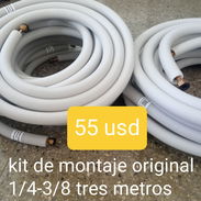 Kit de montaje para split de cobre entero 1/4-3/8 tres metros - Img 57838434