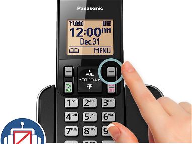 Teléfono Inalámbrico Panasonic de 2 Bases / tecnología Dect 6.0 / identificación de llamadas - Img 47331043
