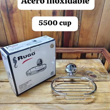 Jabonera de lavabo a la pared acero inoxidable y más accesorios para baño - Img 119026550