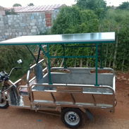 TRICICLO DE ACERO NÍQUEL CON PANEL SOLAR INCLUIDO - Img 58173752