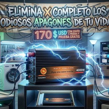 INVERSORES ONDA PURE DE 4000 W⚡🏠🏠⚡🏠⚡ - Img 116214933