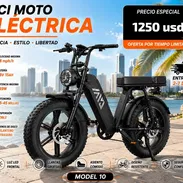 Bicimoto eléctrica 1250usd transporte incluido - Img 55436152
