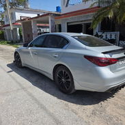 Infiniti Q50 3.0t 2019 Motor v6 twin turbo Asientos nuevos en piel 77k millas Precio pagar eb cuba o EEUU - Img 57348048