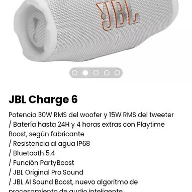 JBL Charge 6. Nuevo - Img 100388749