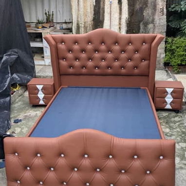 Camas tapizadas personales y 3/4 taller Muebles FlexConfort - 6/10