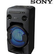 Sony Mhc-V11, Bluetooth, NFC, Radio CD, USB, Karaoke - Img 45599085