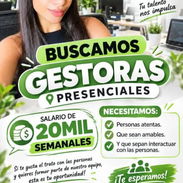 2. 💼 OPORTUNIDAD DE TRABAJO: Gestora Presencial | Pagos Rápidos y Buenos Beneficios ✨ - Img 57642260