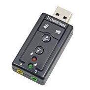 Adaptador, o tarjeta de Audio 7.1. por USB. Nuevas de paquete en su estuche - Img 45017209