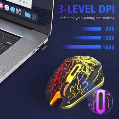 💥 MOUSE INALAMBRICO GAMING PRECIO 18$ (𝐄𝐍𝐕𝐈𝐎 𝐆𝐑𝐀𝐓𝐈𝐒 𝐇𝐀𝐁𝐀𝐍𝐀)ⒼⓂ⓪③ - Img 113086215