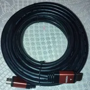 Cable HDMi a HDMi de 10metros punta dorada. (Nuevo) - Img 55974651