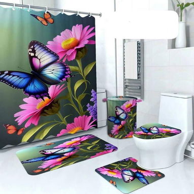 👑set de baño de 5 piezas - 4/10