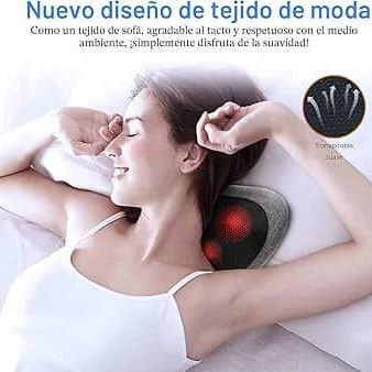 Cojín masajeador varias áreas del cuero con temperatura y vibración. .  45 Usd - Img 121653744