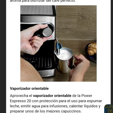 Mejor cafetera para cafeterías y restaurante por su alta presiony mejores expresos y capuchinos,rebajada330 A 225 - Img 113748678