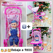 BEBE varón + COCHE (44 cm de alto de la rueda a la agarradera)  El bebé suena - Img 55144423