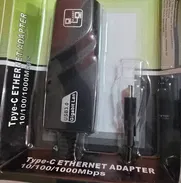 Si usa una laptop moderna o macbook y no tiene puerto de red,con este adaptador tipo c a rj45 a gb, tendrá la solución - Img 49117256