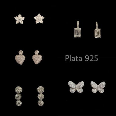 Aretes de Plata 925 - Img 114172644
