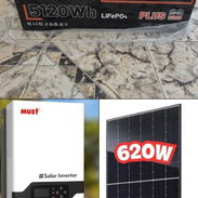 KIT SOLAR con Inversor de 3k Must y Batería LiFePo4 de 5k Humsienk con 4 paneles solares/Oferta 25 de agosto*Mae - Img 57014696