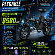 Bicicleta eléctrica plegable al mejor precio - Img 55582460