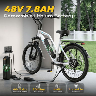 Bicicleta eléctrica VIPDRIVE URBANITE 1.4 de uso como nueva en 700usd - 2/3