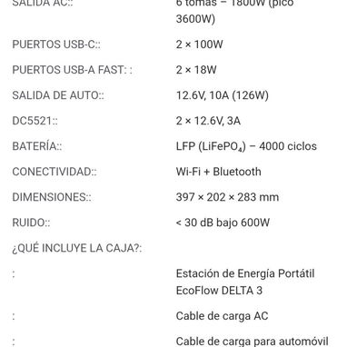 Ecoflow delta 3 1024Wh - Img 119182260