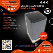 🚨 A 300 🚨 LAVADORA AUTOMÁTICA EKO 9 KG. MENSAJERÍA CON FACTURA Y GARANTÍA. TLF 54833699 - Img 50803808