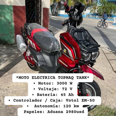 Vendo estas Motos electricas tienen garantia y mensageria incluidad. Whatsapp+53 59398206 - Img 127231307