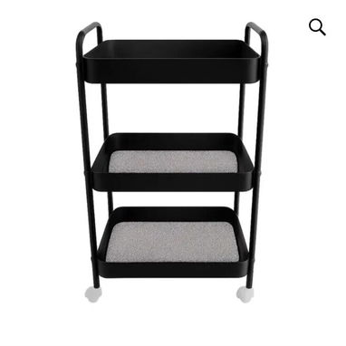 Organizador multifuncional con ruedas, 3 cestas  Precio. US$30.00. Excelente propuesta para espacios reducidos - 2/4