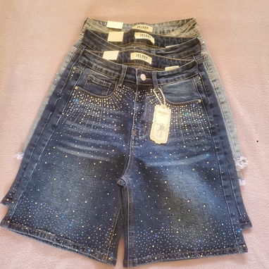 Shorts con perla y sin perla ,varias tallas - Img 123129629