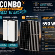 🚨Inversor de 6 kilos + Bateria 16 kilos + 8 Paneles de 590 wats🚨 - Img 57157721