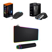 Mouse gaming profesionales nuevos en caja, mousepad RGB XXL nuevo...50004635 - Img 45636651