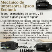 mecánico de impresoras Epson EcoTank - Img 50038799