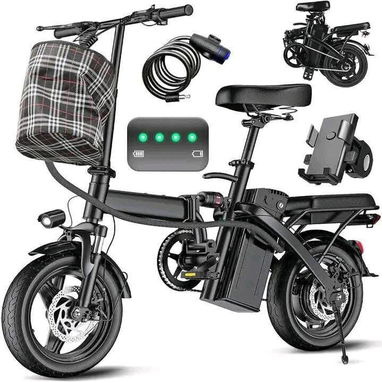 Rebaja oferta BICICLETA ELÉCTRICA PLEGABLE GO-MAX F9: - Img 123204095