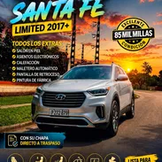 Hyundai Santa Fe Limited 2017 con 85 mil millas con todos los extras, salón en piel , asientos electrónicos - Img 55701802