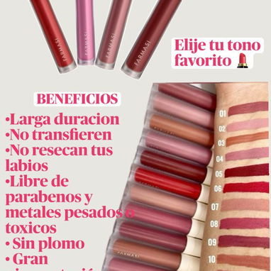 Labial mate Farmasi - Img 121053271