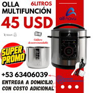 OLLA REINA MULTIFUNCIÓN INOXIDABLE BOTÓN 6L ALL NOVU - Img 53366208