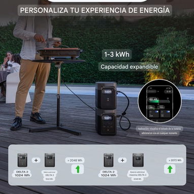 ECOFLOW - Estación de energía DELTA 2 - Img 116406369