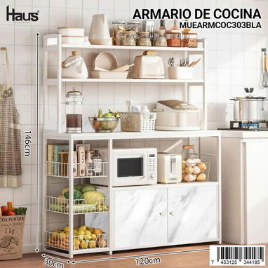 Estante organizar de cocina E&H - 2/5
