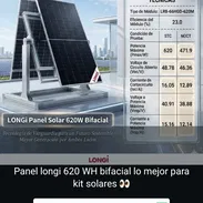 panel solar LONGI 620w bifaciales. yoamarquez 💯 - Img 57012021