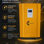 (E) Kit All In One Inversor 10Kw + Batería 5Kwh $3700 - Img 56616284