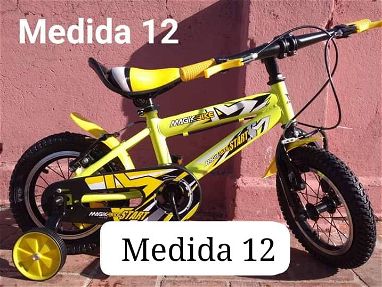Bicicletas para niños medida 12-16-20 - Img 71392485