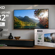 Smart tv 32" Con cajita HD interna Y soporte para pared Marca EKO - Img 57372672