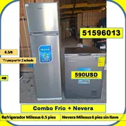 QB-910 Combo Frío+Nevera-Refrigerador Milexus 6.5 pies-Nevera Milexus 6 pies sin llave..590 USD ...51596013 - Img 57941012