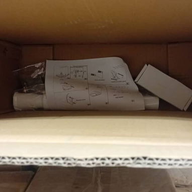 Lavamanos nuevos en caja y herrajes - 3/3