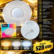 LÁMPARA LED REDONDA DE CRISTAL, FACTURA Y GARANTÍA. VARIEDAD DE ARTÍCULOS PARA EL HOGAR, ELECTRODOMÉSTICOS, ETC - Img 58294144