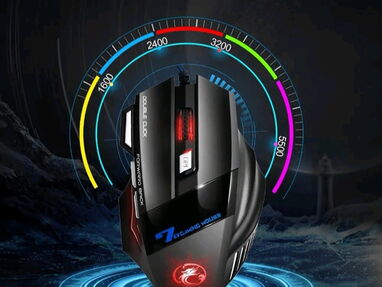 Mouse óptico Gaming, Alta precisión, Profesional, Ergonómico. - Img main-image