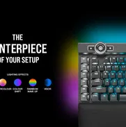 📬..Corsair K100 RGB Teclado óptico-Mecánico interruptores OPX, Teclas PBT de doble efecto - Img 49372854