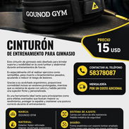 CINTURÓN DE ENTRENAMIENTO PARA GIMNASIO NUEVOS !!! - Img 54883792