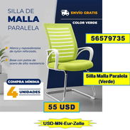 FG-721-P-FADIAR-Silla Malla Paralela Verde...55 USD...56579735...Compra Mínima 4 unidades....Envio Gratis - Img 57054972