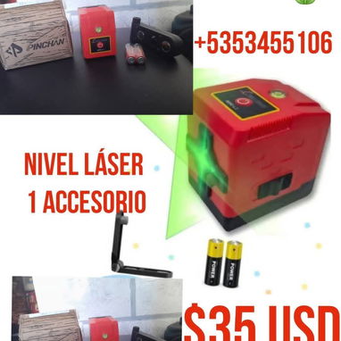 Nivel LΓ‘ser 4 tipos y precios ππ - Img 117961770